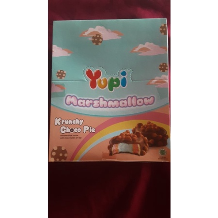 Yupi marshmallow krunchy choco pie