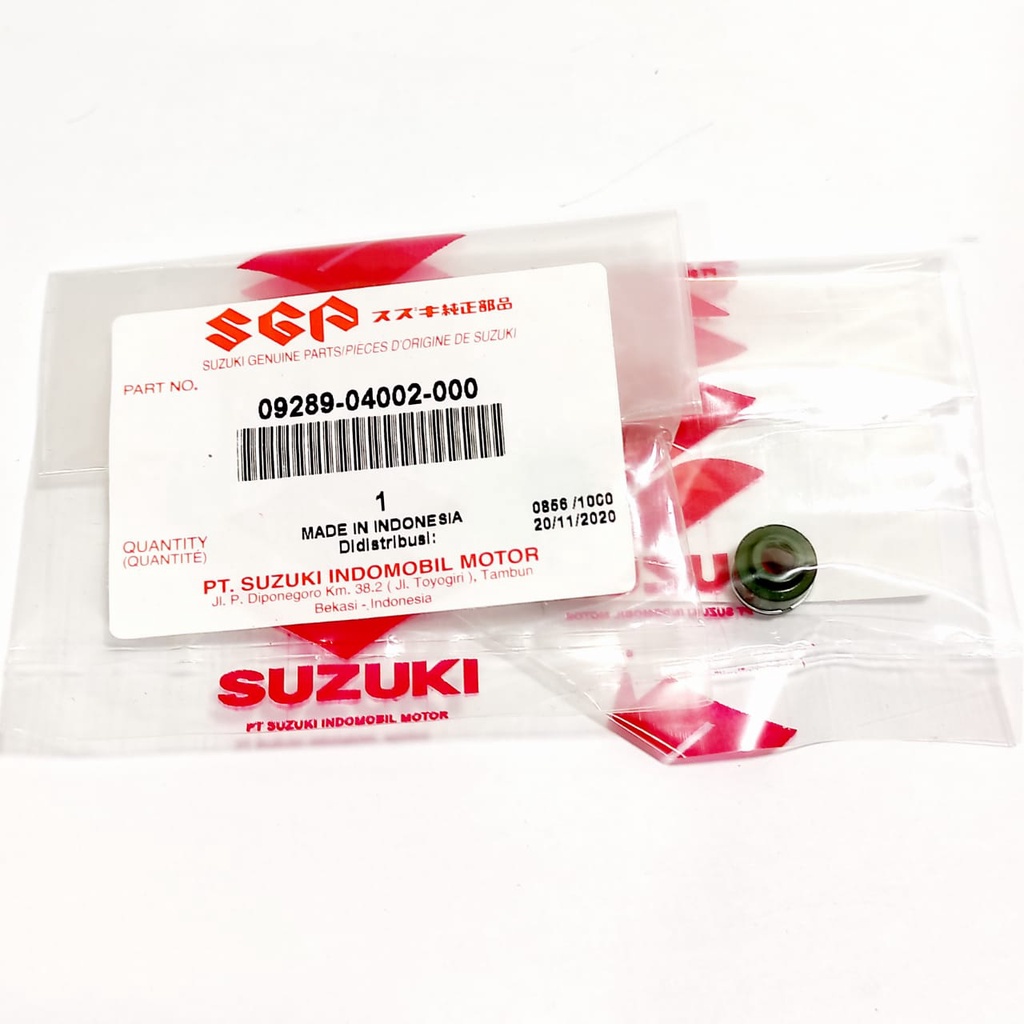 SEAL SIL KLEP SATRIA FU KARBU INJEKSI GSX 150 S R 09289-04002 ASLI SGP