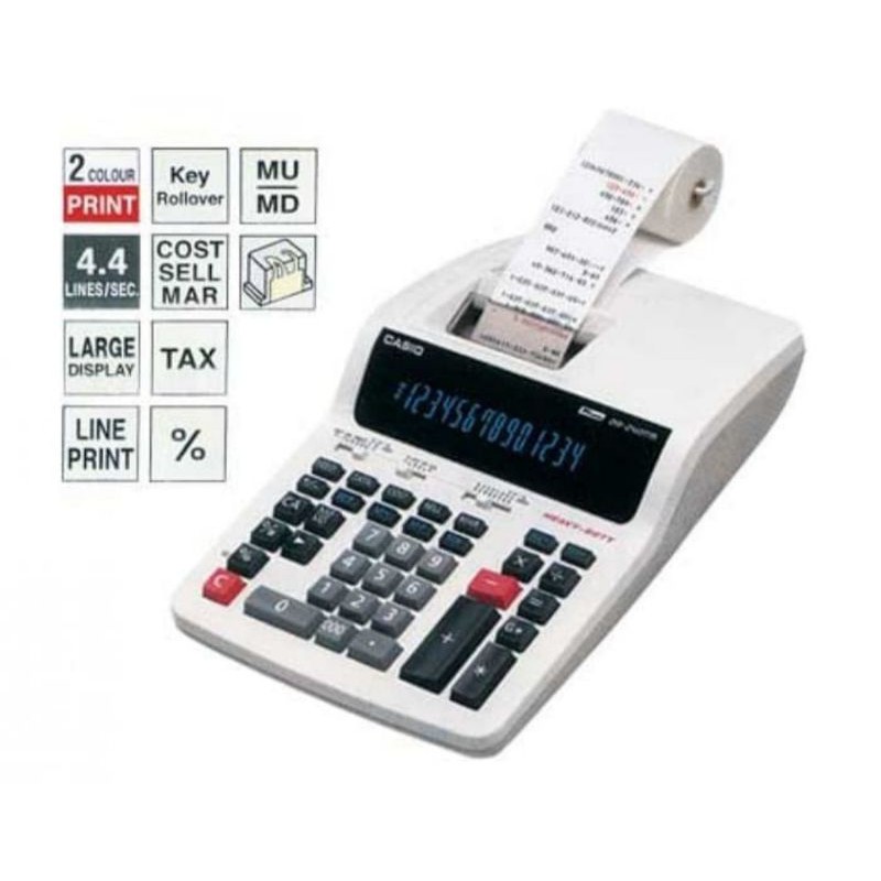 

KALKULATOR/CALCULATOR PRINTING CASIO DR-240/14 DIGIT/GARANSI