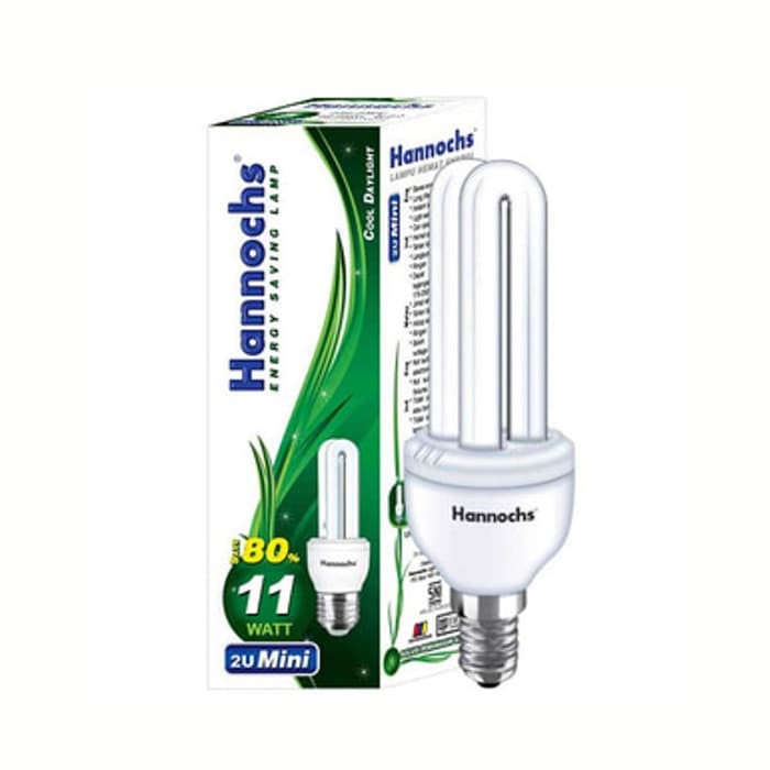 HANNOCHS Lampu PLC 11 Watt - Garansi 1 Tahun