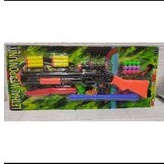 DT 4779 - Mainan Pistol Plastik Warna Warni Peluru Bola dan Gabus Accesories DT4779