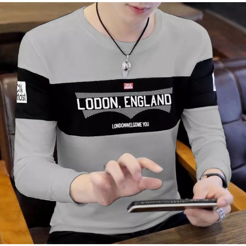 Kaos Distro Cowok Lengan Panjang