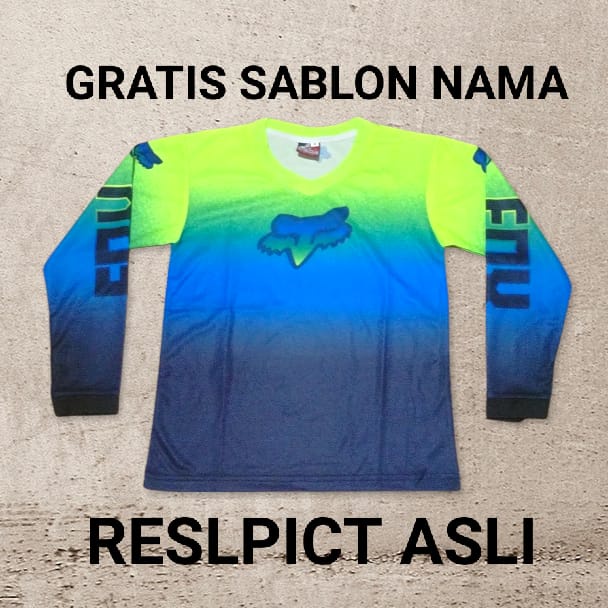 baju kaos sepeda anak jersey sepeda motorcross anak