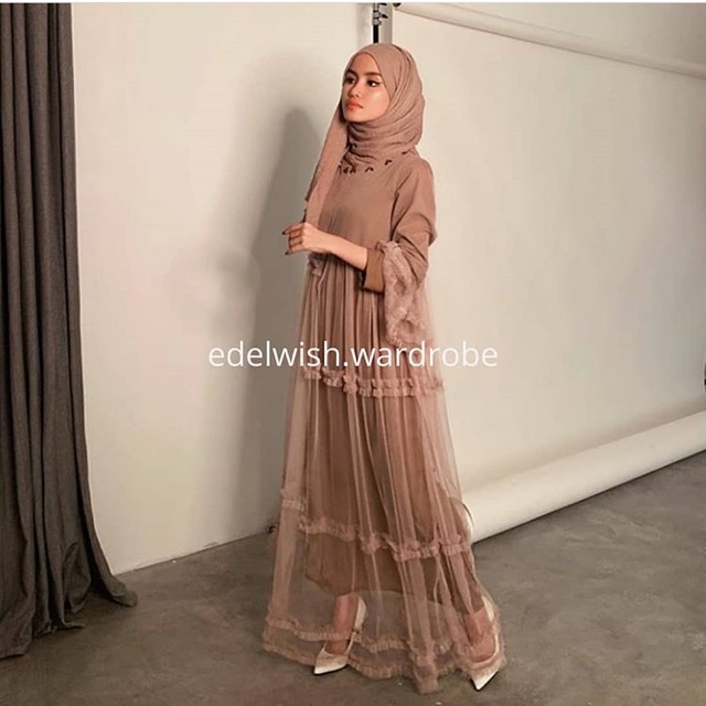 “Ranu Dress” Mocca by Edelwish.Wardrobe (preloved)