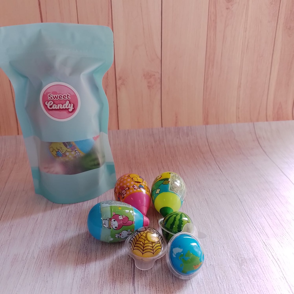 

Permen Karet Viral Korea | Bubble Gum Viral Mata Globe Bola Buah Mixed | Permen Kekinian | permen telor oval | permen murah