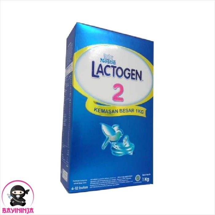 

LACTOGEN 2 Susu Formula Lanjutan 6 to 12 Bulan 1 kg T-Ninjabayi 01