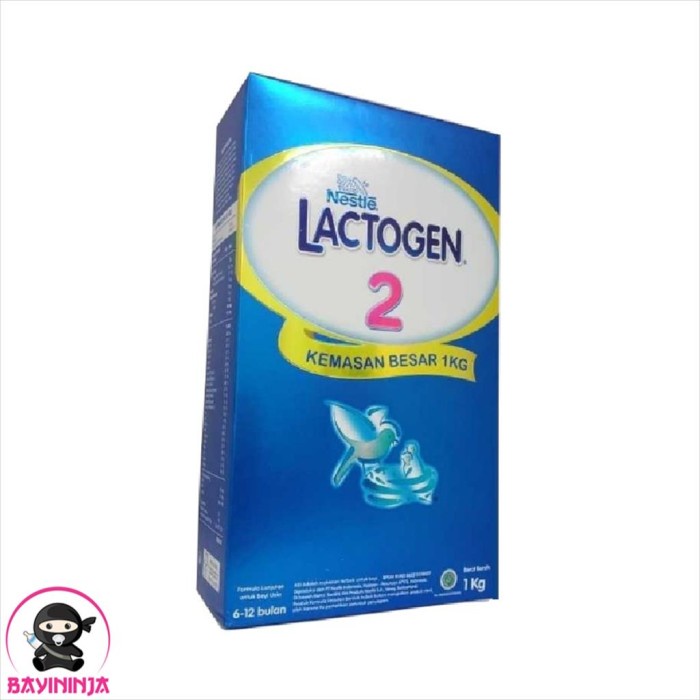 tahun-1-di-atas-bayi-susu- lactogen 2 susu formula lanjutan 6 to 12 bulan 1 kg -susu-bayi-di-