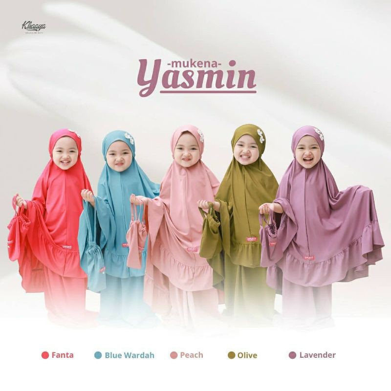 khaaya - mukena yasmin | anak dan momy