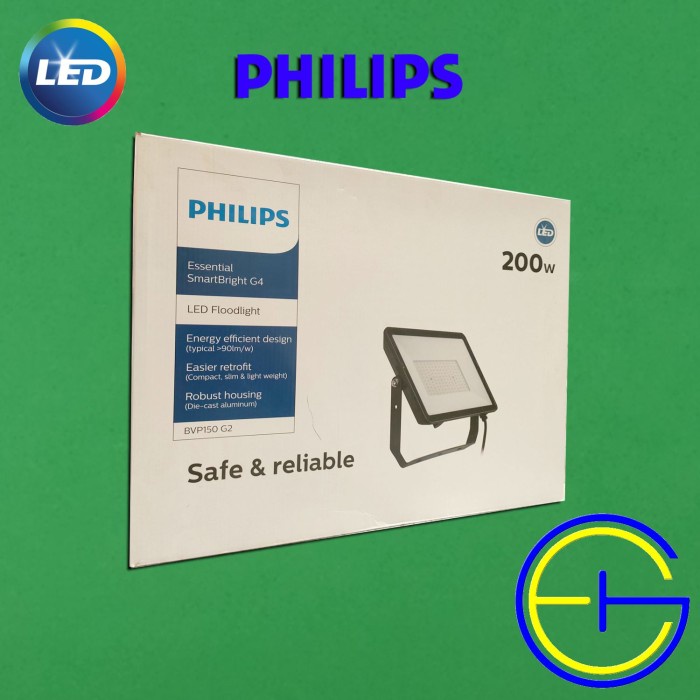 BVP150 LED180 Gen2 220-240V 200W SWB ID GM FloodLight Philips