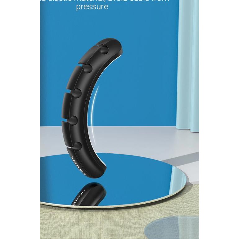 

✬ Vention Kabel Organizer Clips Holder For Desk - KBR 5-Line, 1 Pcs ♤
