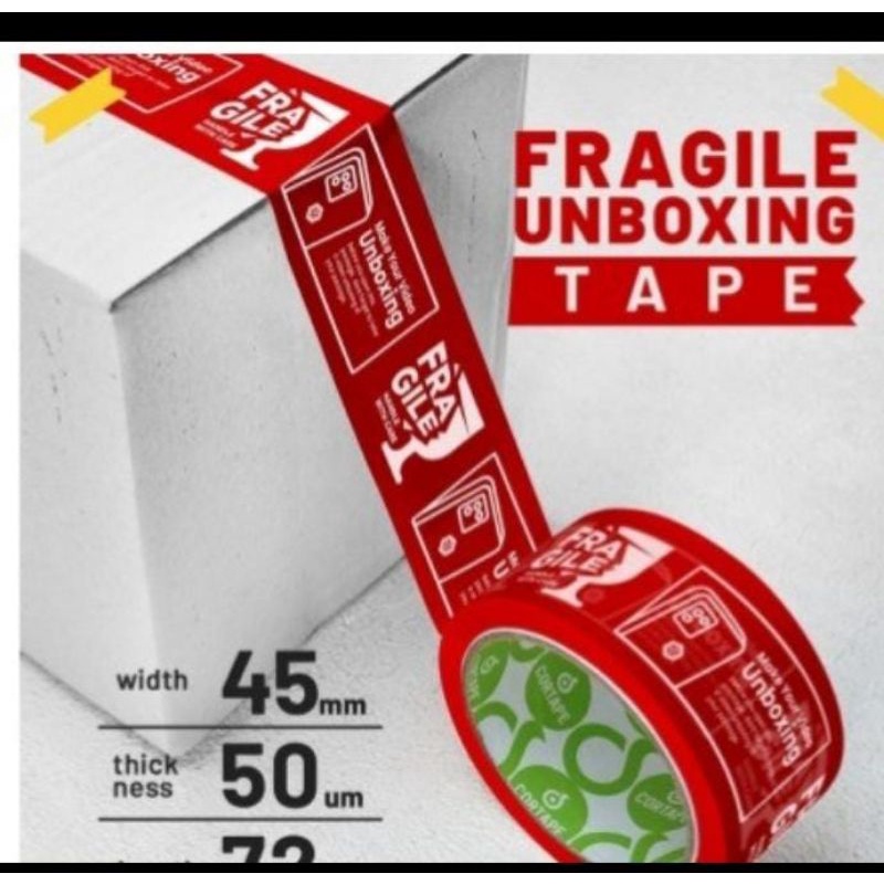

Sticker Lakban Fragile Video Unboxing Barang Murah