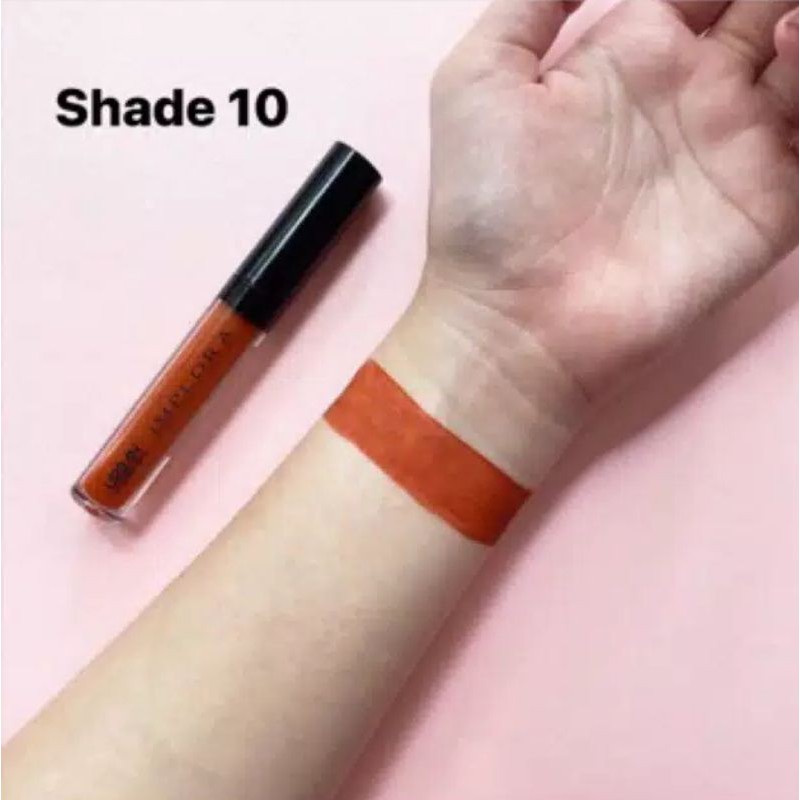 IMPLORA Urban Lip Cream Matte Original BPOM - Lipcream Surabaya-IMPL10 Ginger Bread