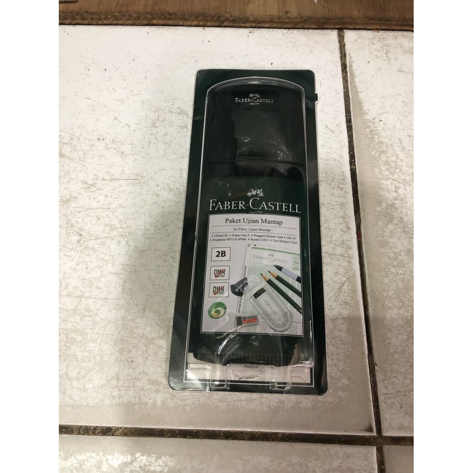 

Paket Puzzle Anak - Paket Ujian - Paket Alat Tulis Pensil Faber-Castell 2B Paket Ujian Mantap Produk