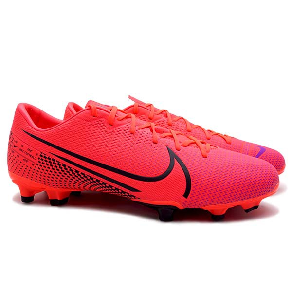 Sepatu Bola Nike Vapor 13 Academy FG - Laser Crimson