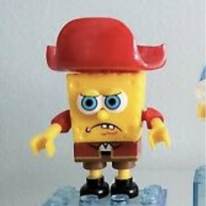 Jual Mega Bloks Spongebob - Soldier Spongebob (Series 4) Berkualitas