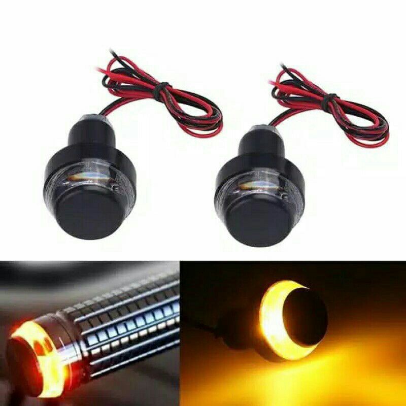 Jalu Stang Motor Lampu Led Universal 2 Warna Senja Sein