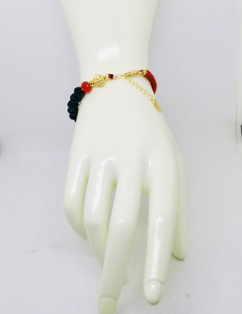 Gelang tangan wanita //gelang rajut tali //gelang // gelang lapis emas