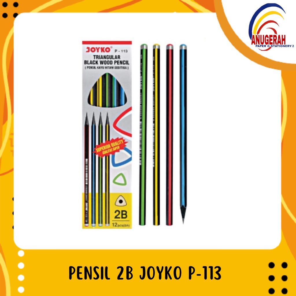 

Pensil 2B Joyko P-113 (LSN)