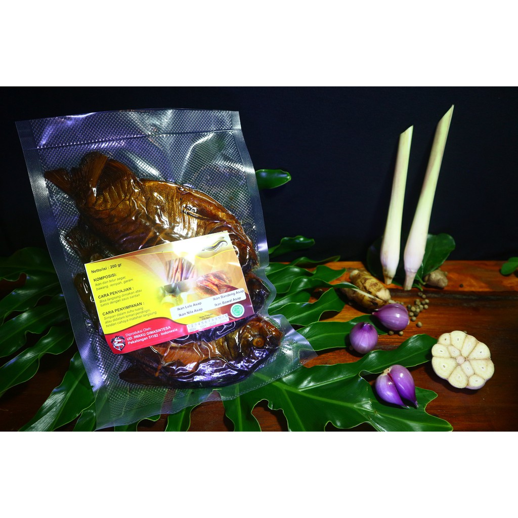 

Ikan Bawal Asap dan Bumbu Santan Pedas Instan/ Makanan Nikmat & Bergizi/ 225gr [IWAKU GIMASINTESA]