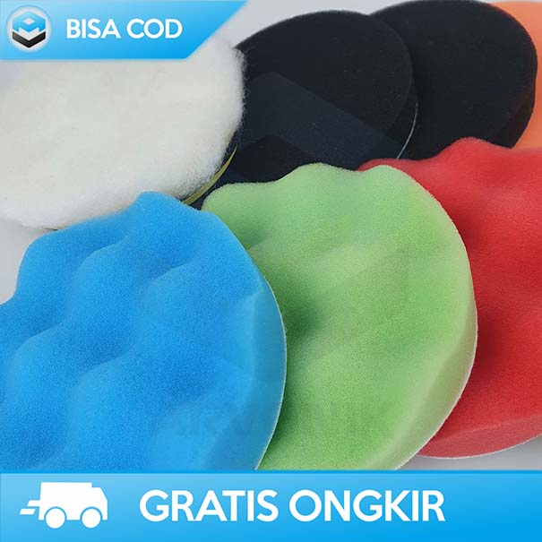 SET BUSA SPONGE WAXING POLES BODY MOTOR MOBIL MATCC 10 PCS SPONS MURAH