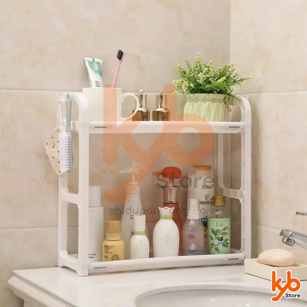 KYB Rak Dapur /Rak Wastafel /Rak Perlengkapan Bumbu /Rak Plastik Mini Serbaguna CUC-210