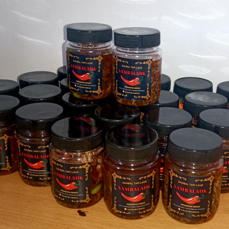 

SAMBAL CUMI ASIN KEMASAN 200 ML EXTRA PEDAS