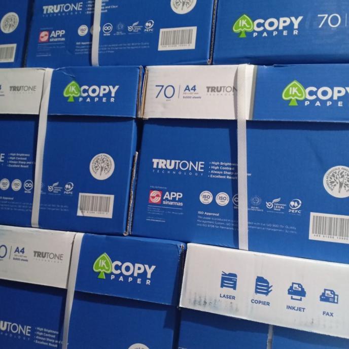 

Kertas hvs a4 70 gram copypaper 1 dus