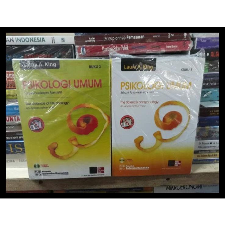 

TERBARUU!! psikologi umum buku 1 dan 2.Laura A King PROMO