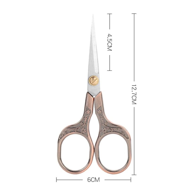 

Gunting Stainless Steel Vintage Scissors Design - 5035 - Bronze