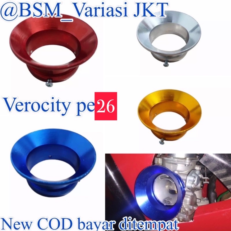 PROMO CORONG KARBU PE26 Verocity New Murah untuk karburator pe26