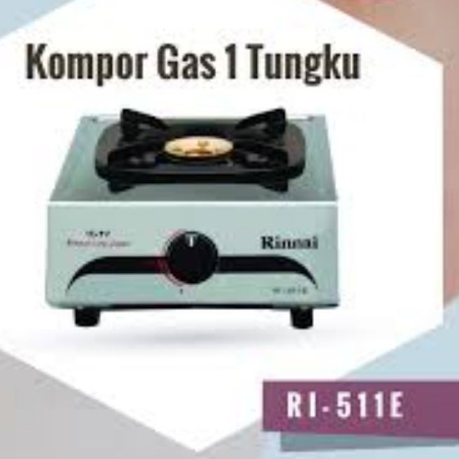 Rinai Kompor gas 1 Tungku RI-511E