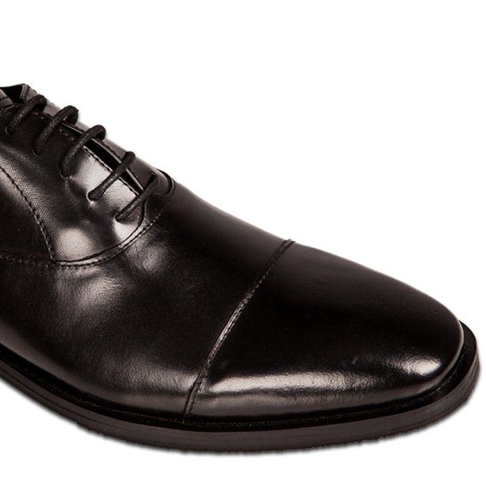 Damian Oxford Black - Nappa Milano - Sepatu Pria