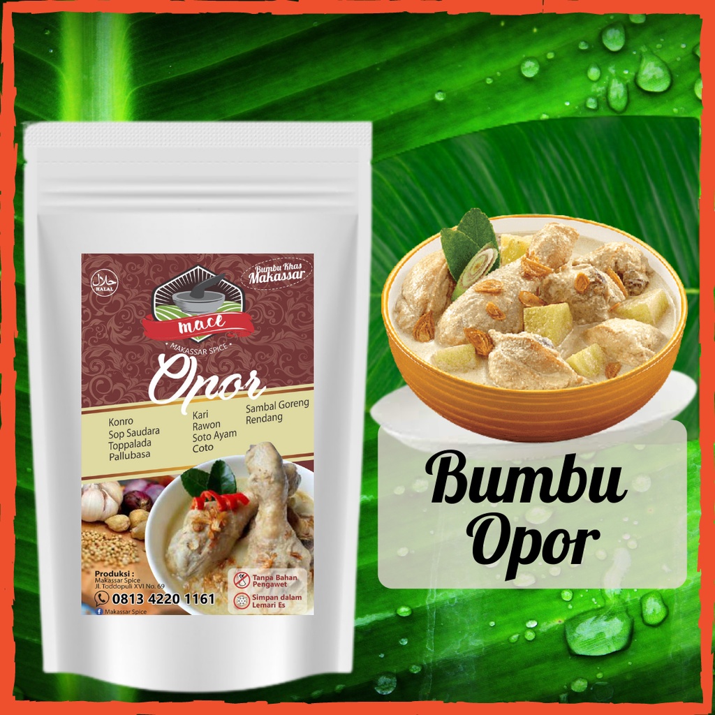 

Bumbu OPOR Ayam Bumbu Masak Instan