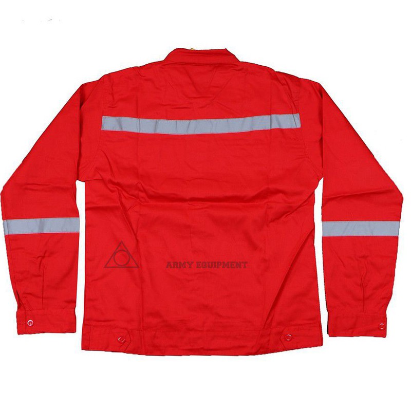 Wearpack Safety Atasan Baju Wearpack Panjang Merah Scotlight abu Baju Safety