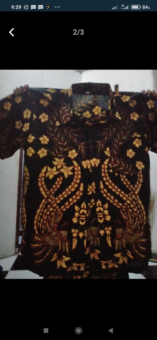 Couple Batik Keluarga || Setelan Couple Batik Ayah Ibu Anak Cewek