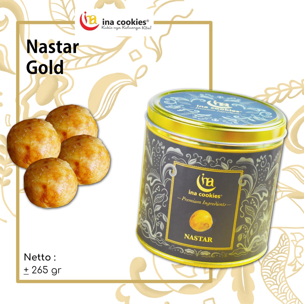 

INA COOKIES TOPLES GOLD NASTAR