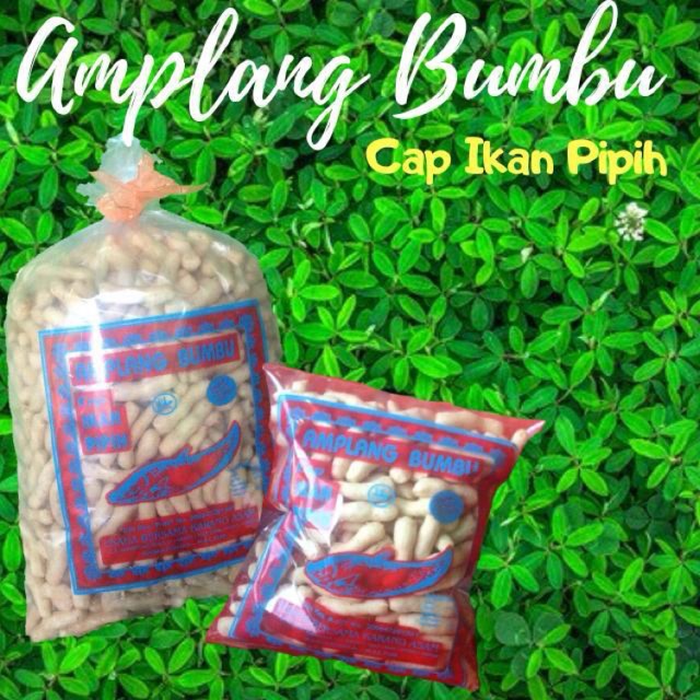 Amplang bumbu cap ikan pipih