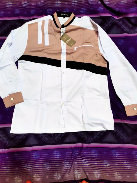 Kemeja Koko Hadroh Motif Terbaru Aneka Warna Motif