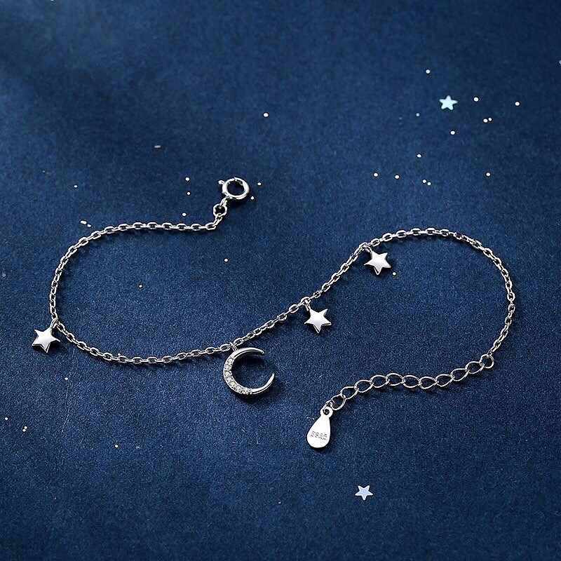 Moon and Star Bracelet
