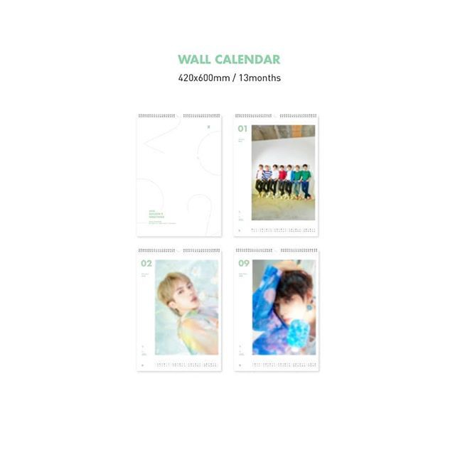 Jual BTS Official Merch - Kpop Official Merch - BTS Wall Calendar 2020 ...