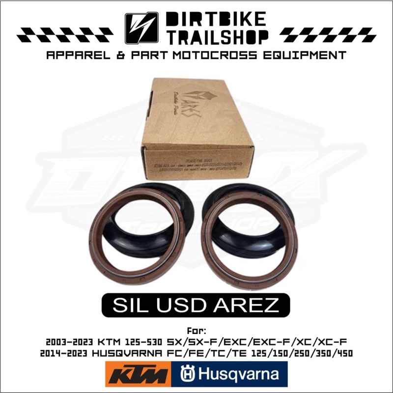 FORK OIL SEAL SHOCK USD KTM HUSQVARNA 125cc - 500cc
