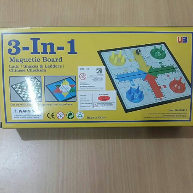 Game 3 in 1 magnetic board