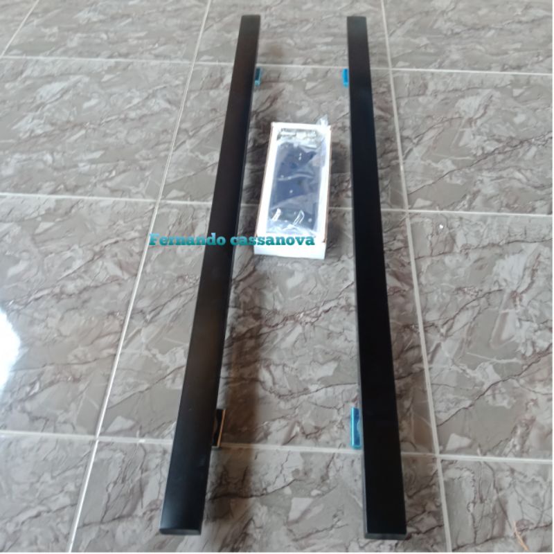 Tarikan pintu rumah minimalis Handle pintu rumah 60cm 80cm 100cm+1set Bodi pelor