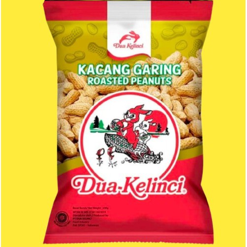 

Kacang Kulit Dua Kelinci Garing Original Roasted Groundnuts 375gr