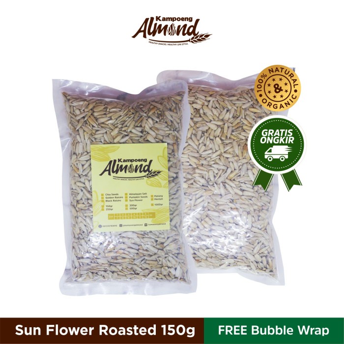 

Q12Sa Sunflower Seeds / Kuaci Kupas Roasted ( Panggang ) Uk. 150 Gr D51qs448
