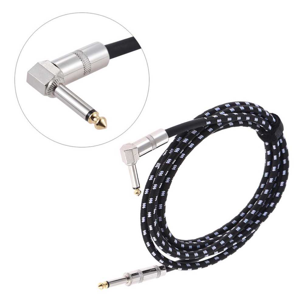 IDN TECH - WORLDSTAGE Kabel Gitar Bass Elektrik Braided - CBC-30