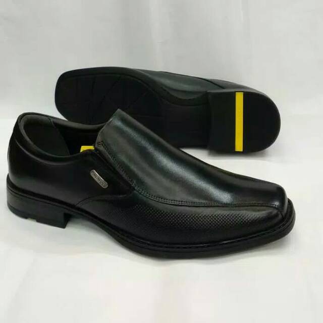 Sepatu pantofel kulit Pakalolo N7175 Hitam original
