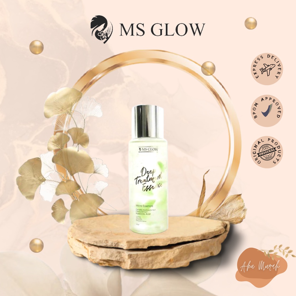 ✨ AKU MURAH ✨ MS GLOW DEEP TREATMENT ESSENCE BPOM // Essence Wajah