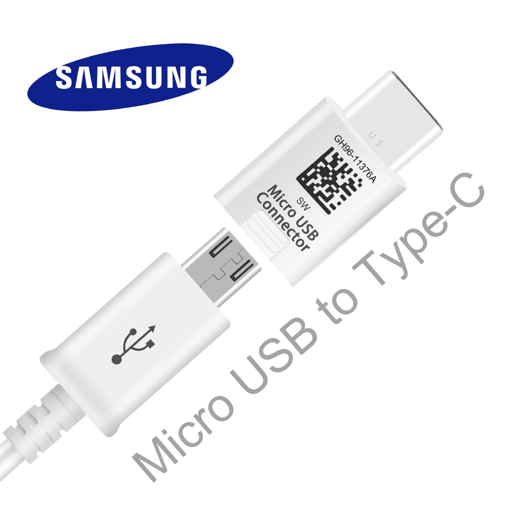 2X Samsung Galaxy S8 S9 Micro USB To Type-C Adapter Converter