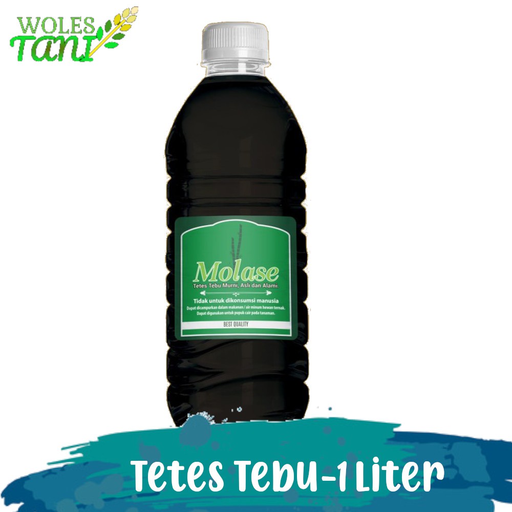 Molase 1 Liter Tetes Tebu Murni
